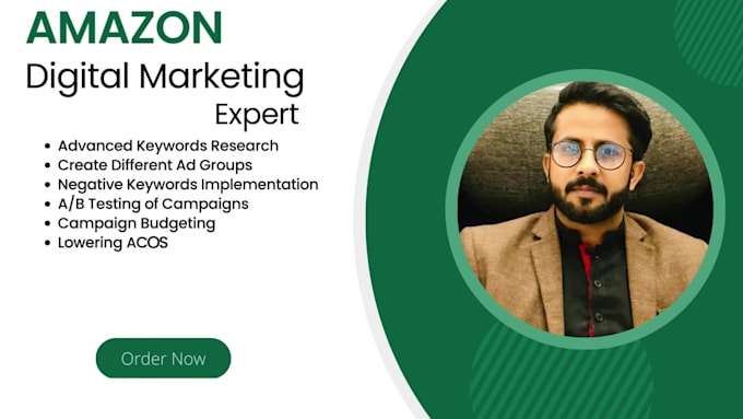create amazon PPC campaign, manage amazon PPC campaign, amazon fba ads