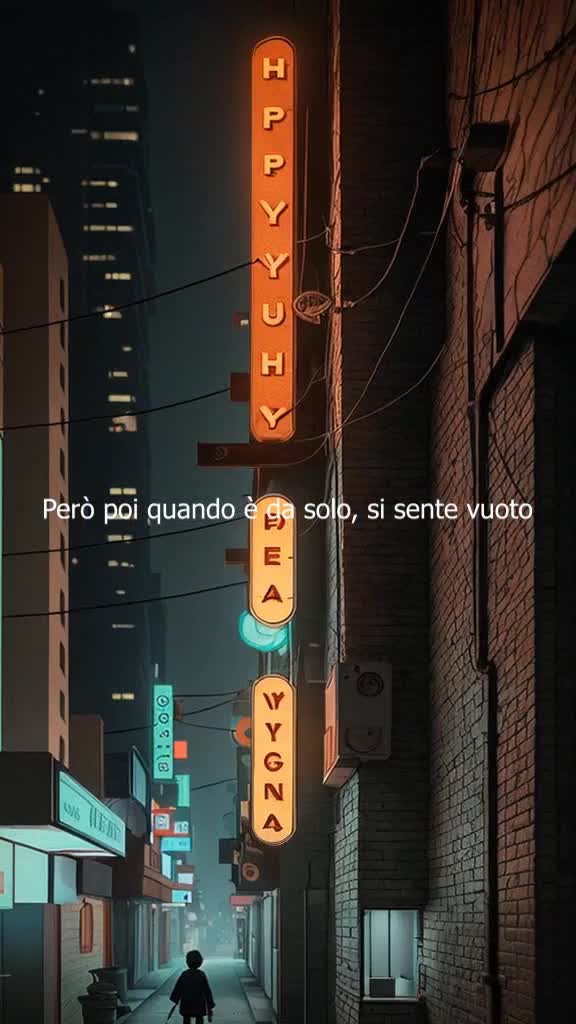 create professional lyrics animated video