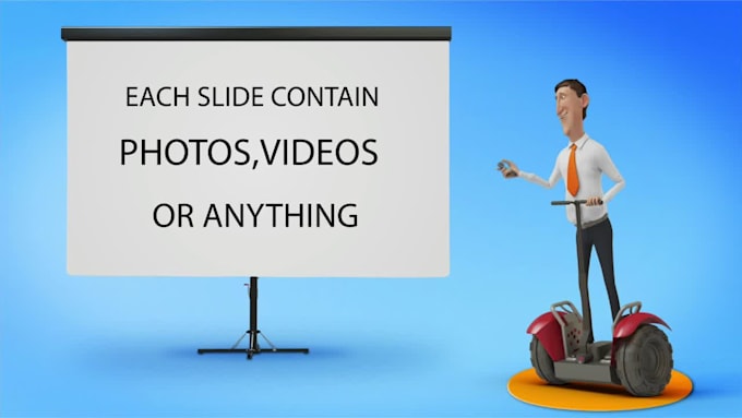 make business promo presenter advertise video
