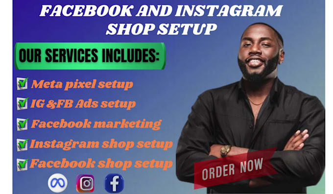 Instagram shop setup fb shop meta ads pixel and facebook ads by ...