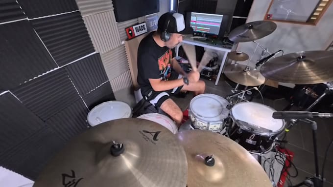 be your fast punk and hardcore drummer