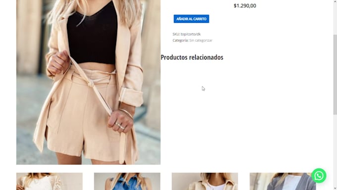wordpress website design ecommerce store