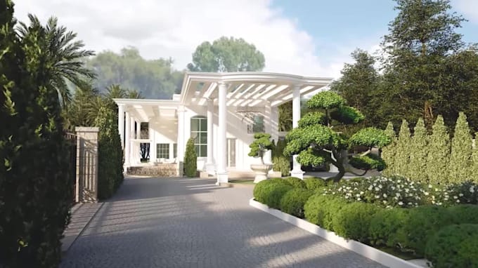 create video 3d interior exterior architecture walkthrough