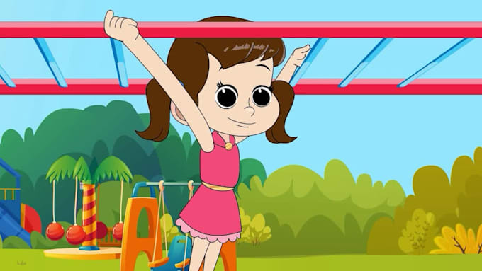 create professional 2d animation for kids