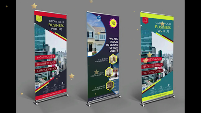 Do Outstanding Roll Up Banner Design In 24 Hours By Aladesigner