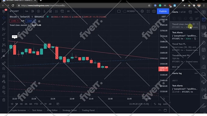 binance tradingview bot