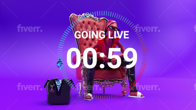 Create catchy countdown timer for your live streaming by Top_edit