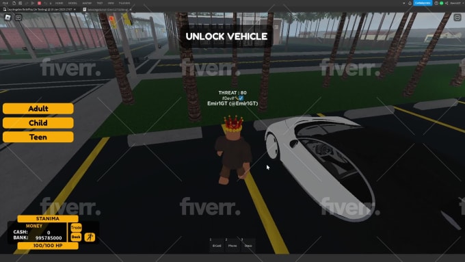 Develop quality full roblox game, be your roblox game scripter to get  wishlist by Enix_team