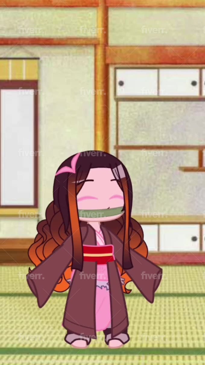 Nezuko, How to make, Gacha Club