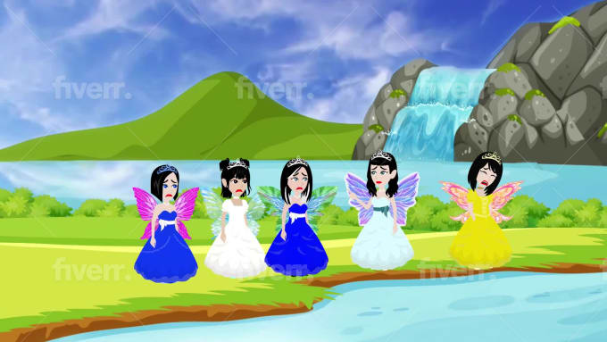 Create 2d animated stories and rhymes for kids in urdu hindi by  Animatorwriter | Fiverr