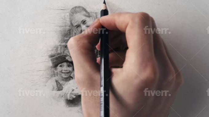 Make a pencil sketch animation video in 24 hours by Aguscahyadi | Fiverr