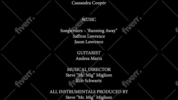 Credits Of A Movie Example 60 Photos - Moonagedaydream.film