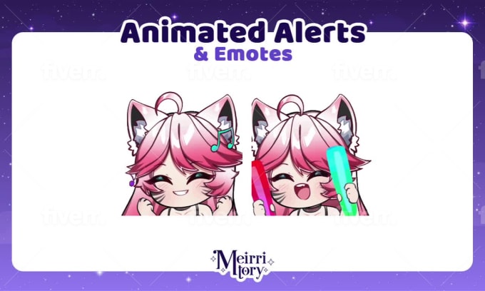 Animation Emote/Alerts – IllustCafe