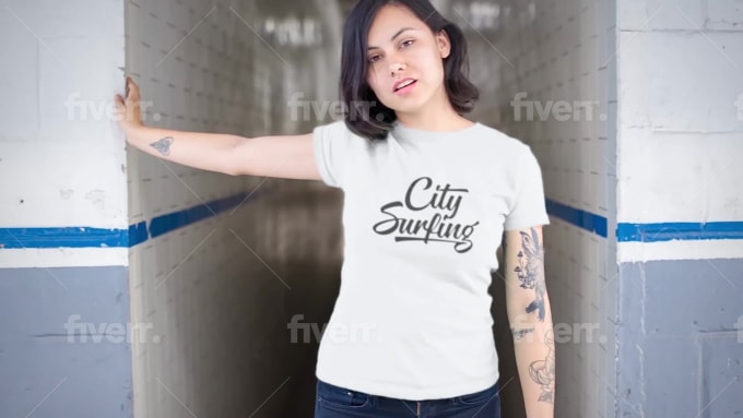 Download Create Realistic Tshirt Video Mockup Of Your Design By Mr Grafix Fiverr