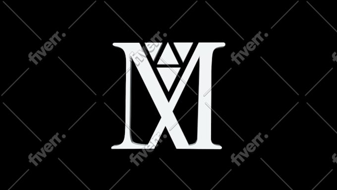 Do 360 3d rotating logo animation spin gif perfect loop by ...