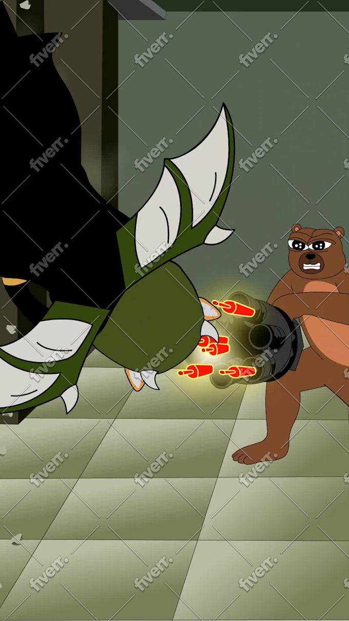 2d music video animation cartoon animation hand drawn 2d anime crypto meme  art by Achdeen | Fiverr