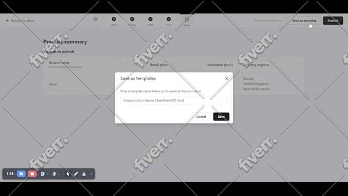redesign shopify squarespace booking design printful etsy printify gelato seo - Image 7