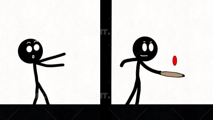 animate funny stickman stick figure animation