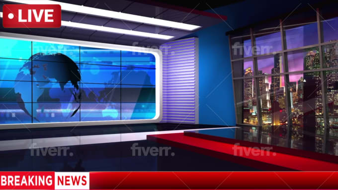 Your breaking news anchor or news reporter spokesperson by Justjosiejo |  Fiverr