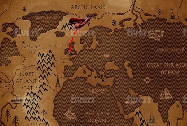 Indiana Jones Travel Map Animation