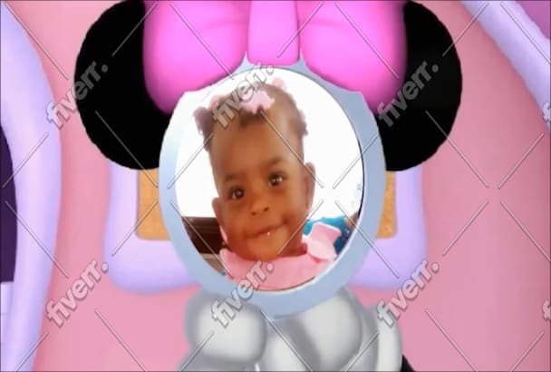 Personalised Engraved Disney Baby Photo Frame Minnie Mouse Gift