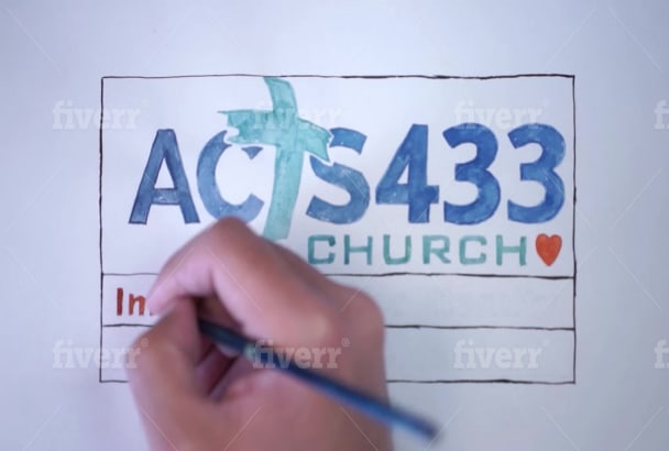 Do A Speed Painting Custom Logo Animation Video By Videosketch