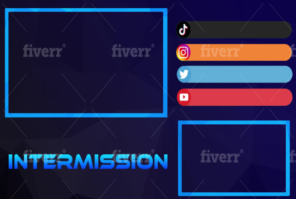 Twitch Animated Intermission Screen