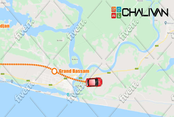 Create animated world travel map or animated street map by Hamjaiu