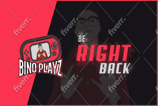 Design a custom animated twitch stream overlay,facecam by Ashraf_design