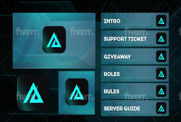 Design discord banner for you server by Edengaming