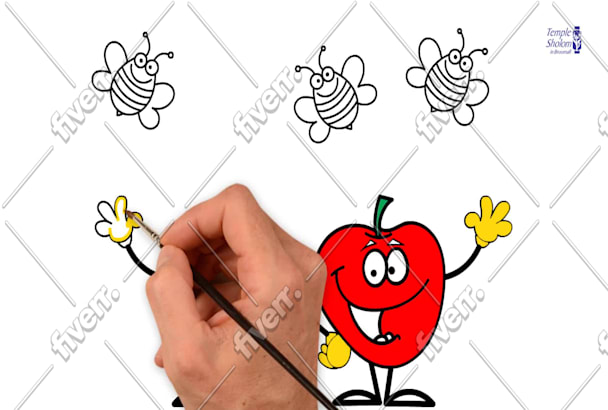 Create Kids Coloring Pages Drawing Video For Youtube Channel By Utubebee