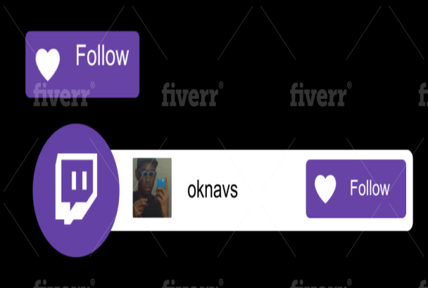 Create Your Twitch Follow Animation By Mekashikato