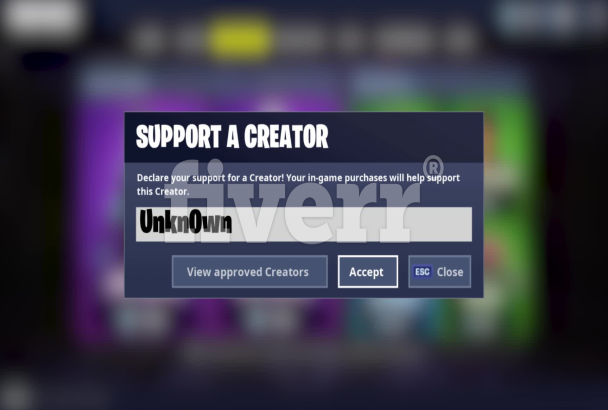 create 3 fortnite support creator code intro - fortnite support a creator code animation