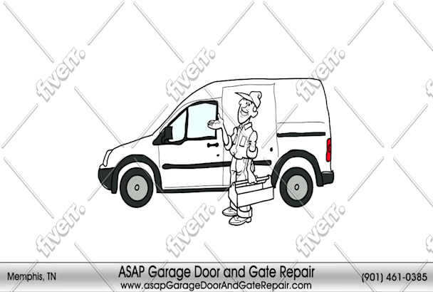 Create This Awesome Garage Door Repair Whiteboard Video By Topvideobox