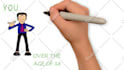 create professional colored whiteboard video