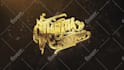 create 3d logo animations particle gold