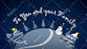 create magical christmas animation video