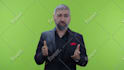 produce a green screen professional video spanish