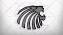 make a 3d architect sketch logo animation