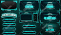 design professional animated stream overlay, twitch overlay for gaming