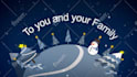 create magical christmas animation video