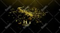 create luxury gold logo video intro animation in 4k