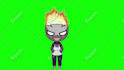 make your original character to be a live2d chibi 1