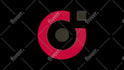 create a 3d rotating logo animation 360 seamless loop
