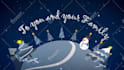 create magical christmas animation video