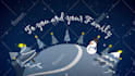 create magical christmas animation video