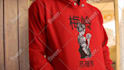 create a 65sec hoodie video mockup using male model african american