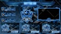 do custom animated twitch, kick or youtube stream overlay pack, transition, logo