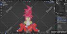 do 3d character rigging professionally in blender