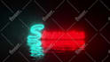 give animation to your logo with this neon and rain effect